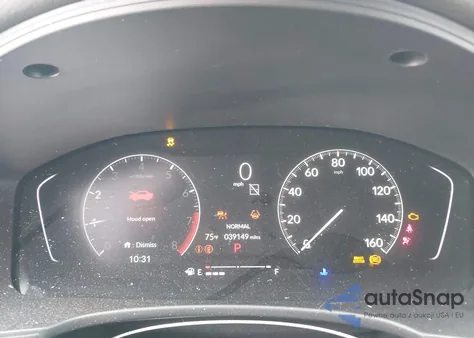 2024 Honda Civic Sport из США, поврежденный, VIN 2HGFE2F57RH531894